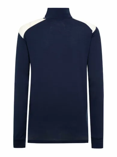 Bilde av WoolLand Namsen top Blue Ink